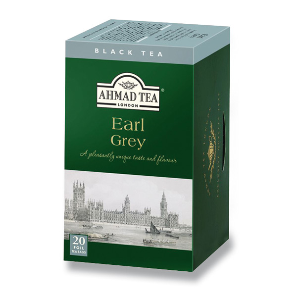 Čaj černý Ahmad Tea Earl Grey tea 20x2g